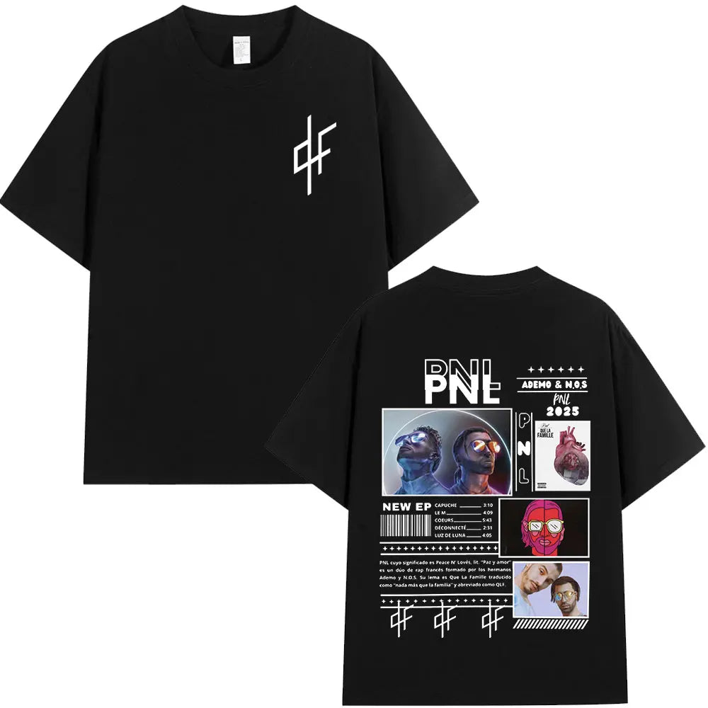 Camiseta oversize x Albúm PNL