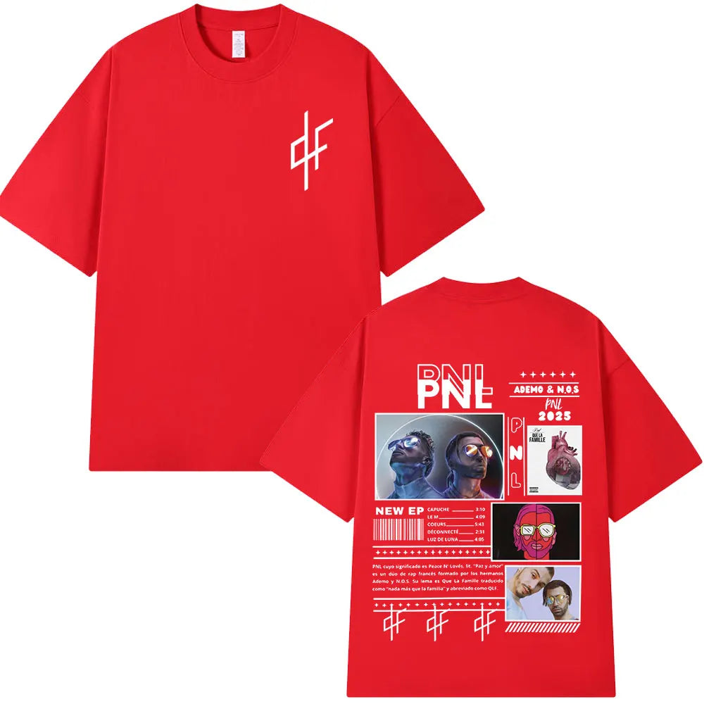 Camiseta oversize x Albúm PNL