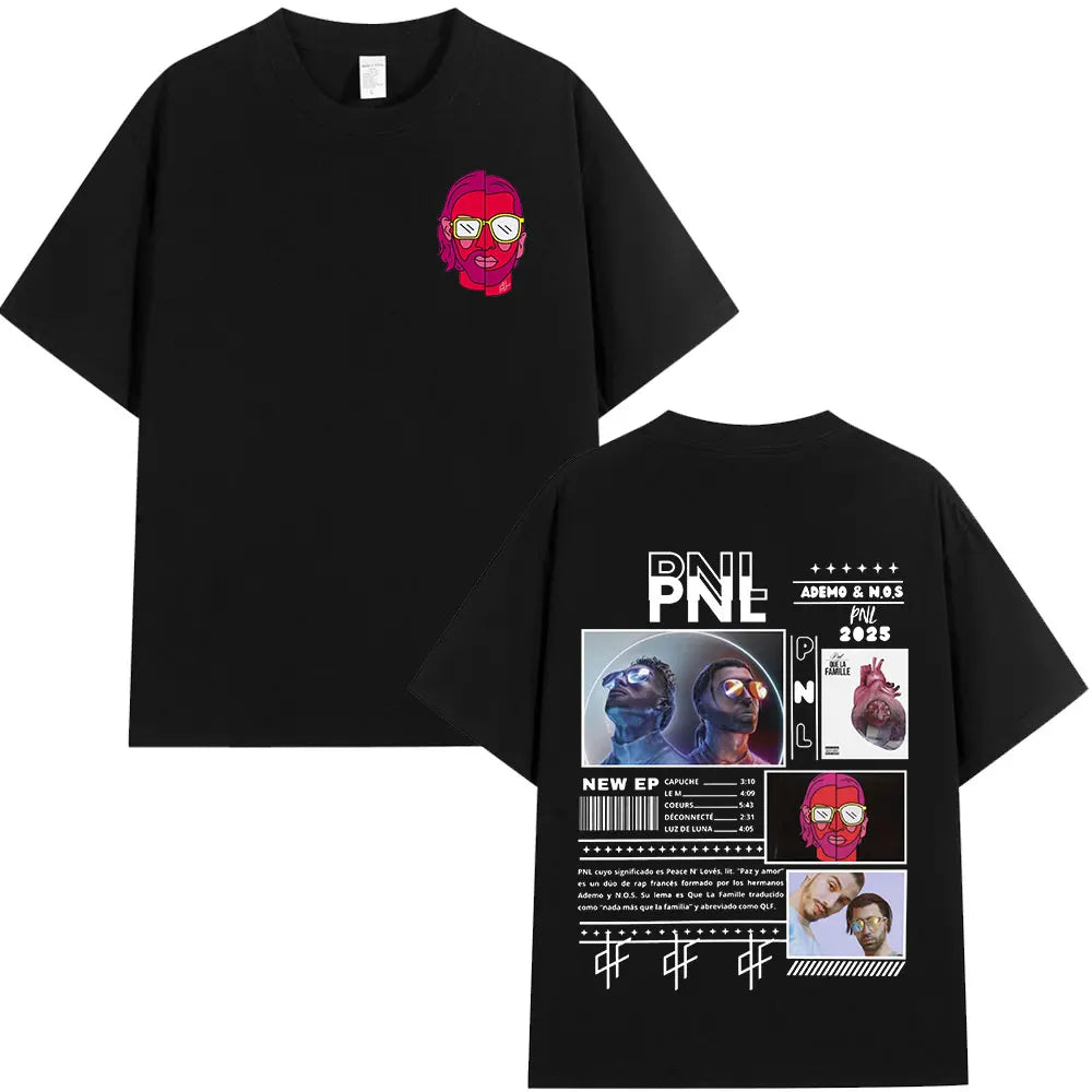 Camiseta oversize x Albúm PNL