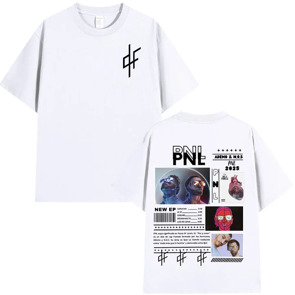 Camiseta oversize x Albúm PNL