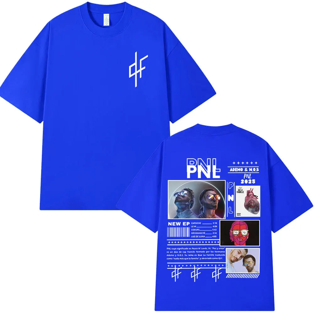 Camiseta oversize x Albúm PNL