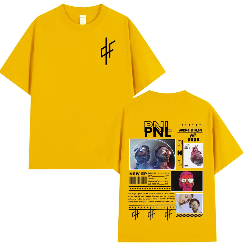Camiseta oversize x Albúm PNL