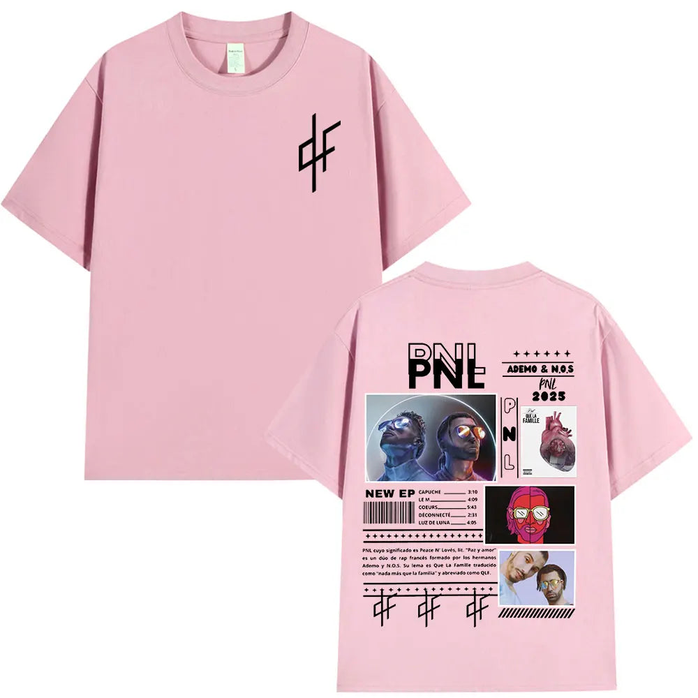 Camiseta oversize x Albúm PNL