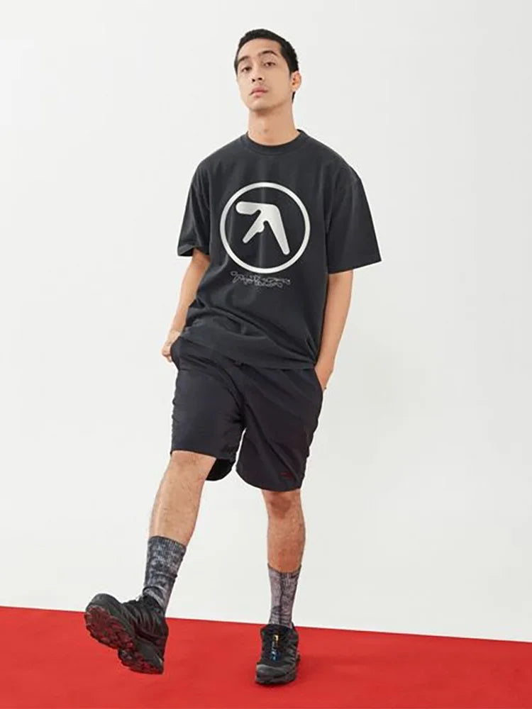 Camiseta Crop Top x Apex Twin