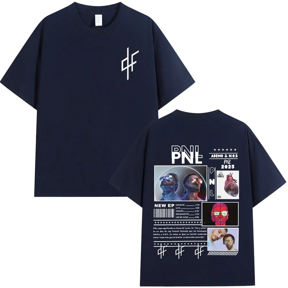 Camiseta oversize x Albúm PNL