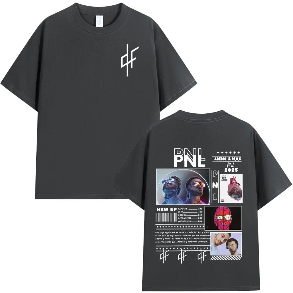 Camiseta oversize x Albúm PNL