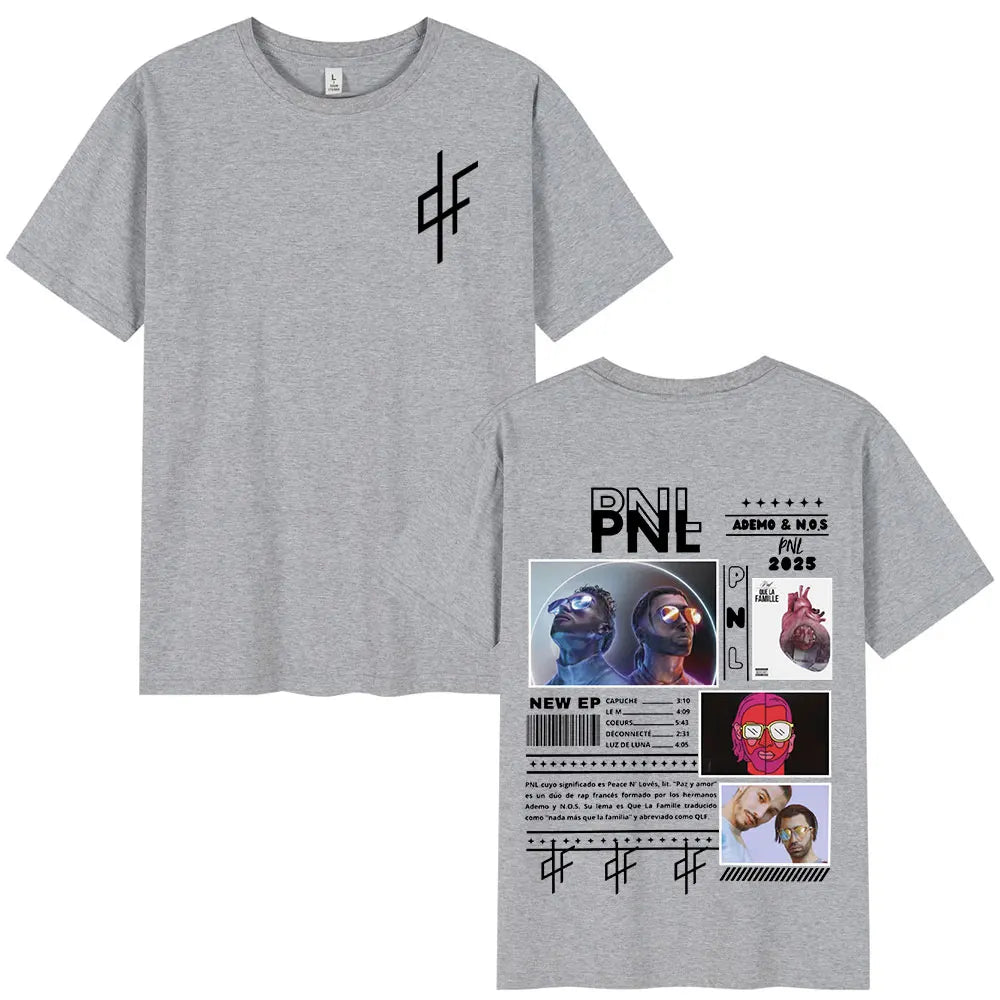 Camiseta oversize x Albúm PNL