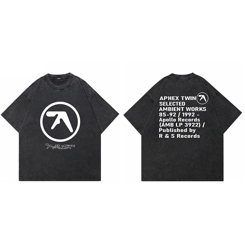 Camiseta Crop Top x Apex Twin