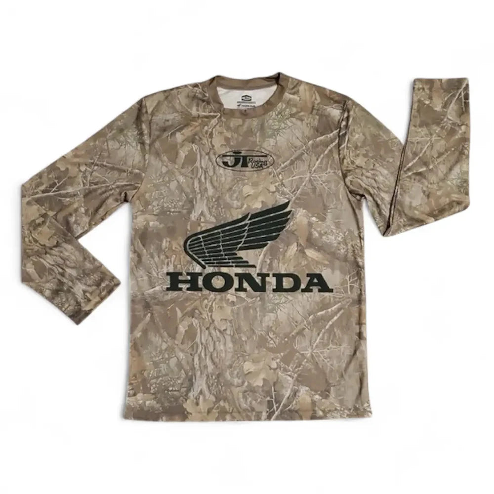 Camiseta camuflaje x Honda